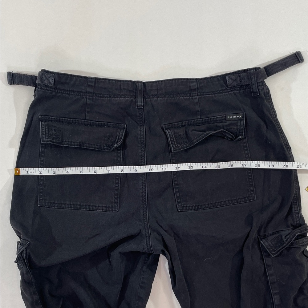 Sanctuary Reissue Cargo Pants Black, L - Picture 6 of 15